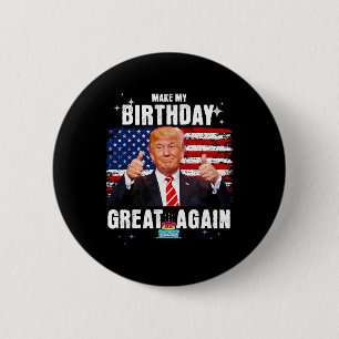 Mein Geburtstag wieder großartig machen Button