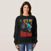 Mein Geburtstagskameradomonster F Sweatshirt (Vorne ganz)