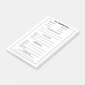 Mein Gedenktag: Tagesgeldgeber Post-it Klebezettel (angewinkelt)