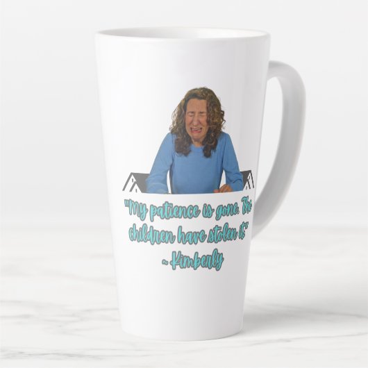 Mein Geduld ist Weg Tasse (Rechte Ecke)