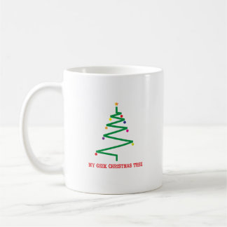 Mein Geek Christmas Tree Kaffeetasse