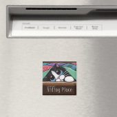 Mein geheimer Versteck - Katzenmagnet Magnet (In Situ (Geschirrspüler))