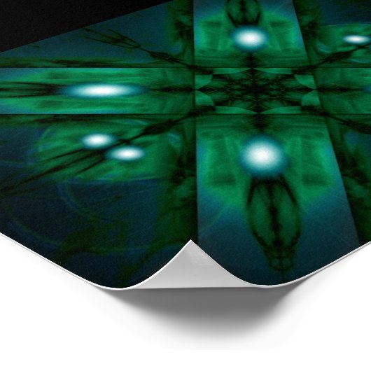 Mein Geheimgarten Poster (Ecke)