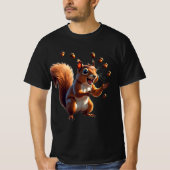 Mein Gehirn hat ein Eichhörnchen-Problem: Funny Ei T-Shirt (Vorderseite)
