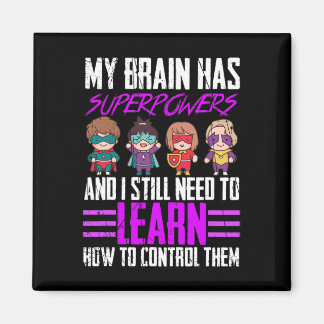 Mein Gehirn hat Superkräfte Epilepsie Awareness Su Magnet