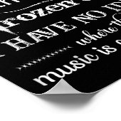 Mein Gehirn hat viel zu viele Tabs ... die Musik i Poster (Ecke)