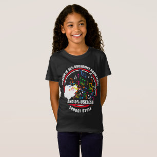Mein Gehirn ist 95% Broadway T-Shirt
