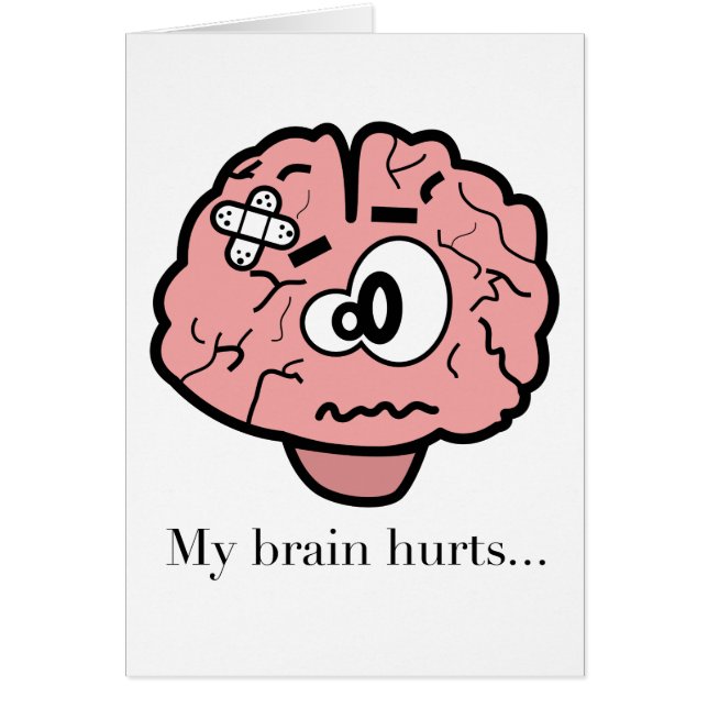 Mein Gehirn tut weh (Vorne)