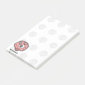 Mein Gehirn tut weh Post-it Klebezettel (angewinkelt)