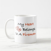 Mein ♥ gehört einem FF Kaffeetasse (Links)