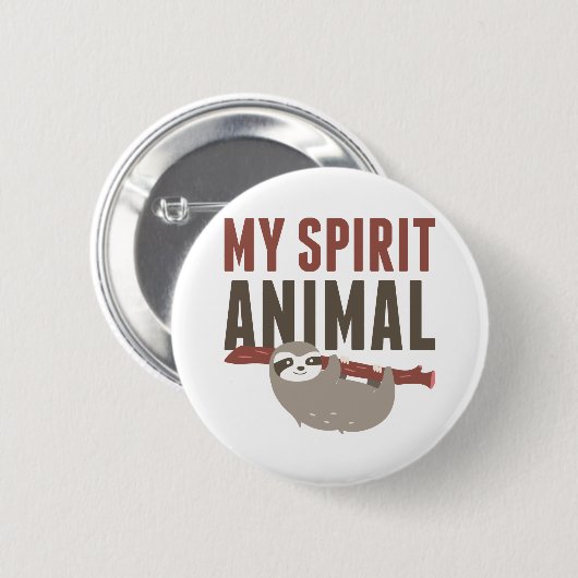 Mein Geist Button (Vorne & Hinten)