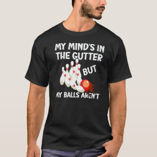 Mein Geist ist in der Butter, aber meine Bowlingku T-Shirt