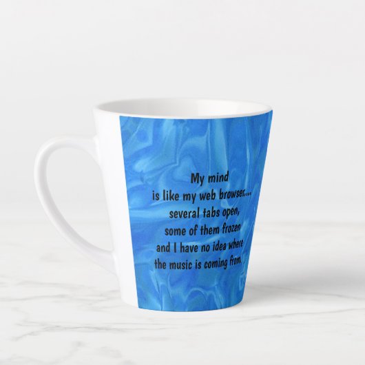 Mein Geist Milchtasse (Links)