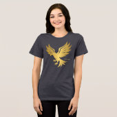 Mein Geist Tier - Adler Tri-Blend Shirt (Vorderseite voll)