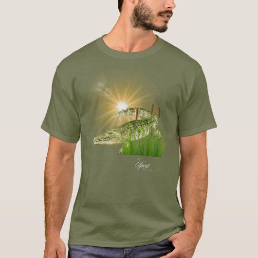 Mein Geist Tier - Alligator T-Shirt (Vorderseite)