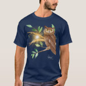 Mein Geist Tier - Eule T-Shirt (Vorderseite)