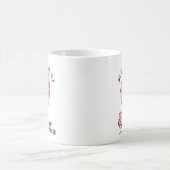 Mein Geist Tier Grumpy Flamingo Funny Kaffeetasse (Mittel)