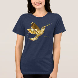 Mein Geist Tier - Hummingbird Tri-Blend Shirt
