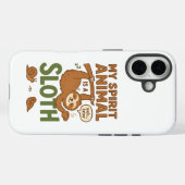 Mein Geist Tier ist ein Faultier Case-Mate iPhone Hülle (Rückseite (Horizontal))