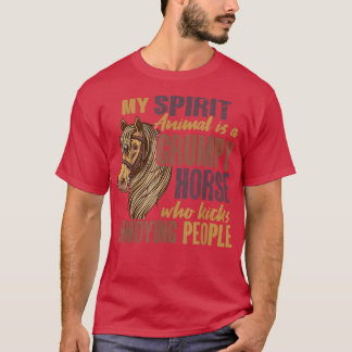 Mein Geist Tier ist ein Pferd, Pferde liebt Equest T-Shirt