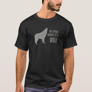 Mein Geist Tier ist ein Wolf T-Shirt