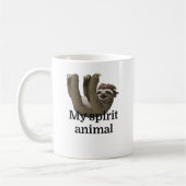 Mein Geist-Tier Kaffeetasse (Links)