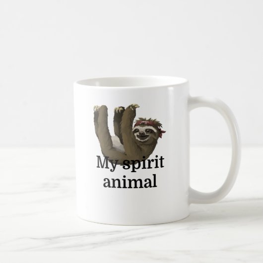 Mein Geist-Tier Kaffeetasse (Rechts)