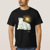 Mein Geist Tier - Polarbär T-Shirt (Vorderseite)