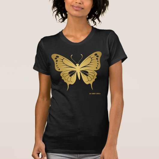 Mein Geist Tier - Schmetterling T-Shirt (Vorderseite)