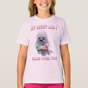 Mein Geist und ich - Gamer-Geist Lustiger Grusel T-Shirt