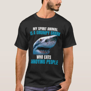 Mein Geiststier ist ein gruseliger Hai, der Neryi  T-Shirt