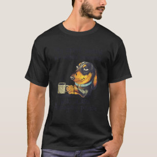 Mein Geiststier ist eine gruselige Dackel, die ver T-Shirt