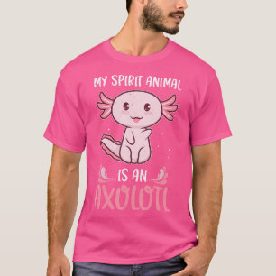 Mein Geisttier ist ein Axolotl-Funny-mexikanischer T-Shirt
