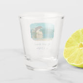 Mein Geisttier ist ein Delphin Schnapsglas (Rückseite)