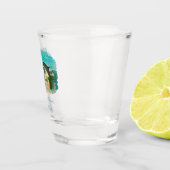 Mein Geisttier ist ein Delphin Schnapsglas (Rechts)