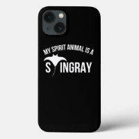 Mein Geisttier ist ein Stingray-Funny-Stingray-Pin