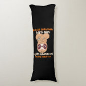 Mein Geisttier ist ein wackeliger Schwanz Seitenschläferkissen (Vorderseite Vertikal)