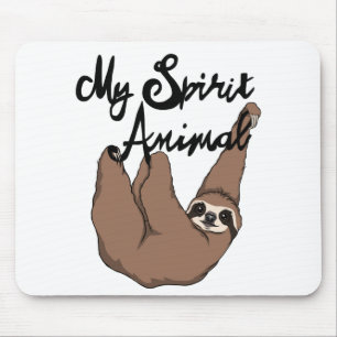 Mein Geisttierischer niedlicher Sloth Mousepad