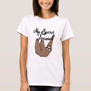 Mein Geisttierischer niedlicher Sloth T-Shirt