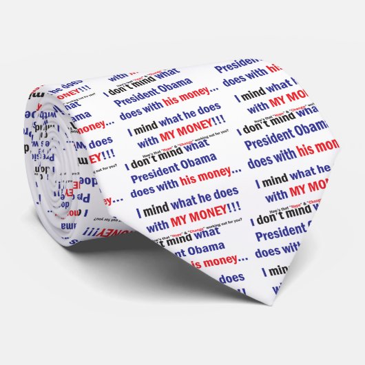 MEIN GELD KRAWATTE (Gerollt)