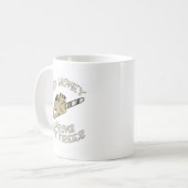 Mein Geld wächst an Bäumen Kaffeetasse (Vorderseite Links)