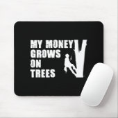 Mein Geld wächst auf Bäumen, die für eine Lu Mousepad (Mit Mouse)
