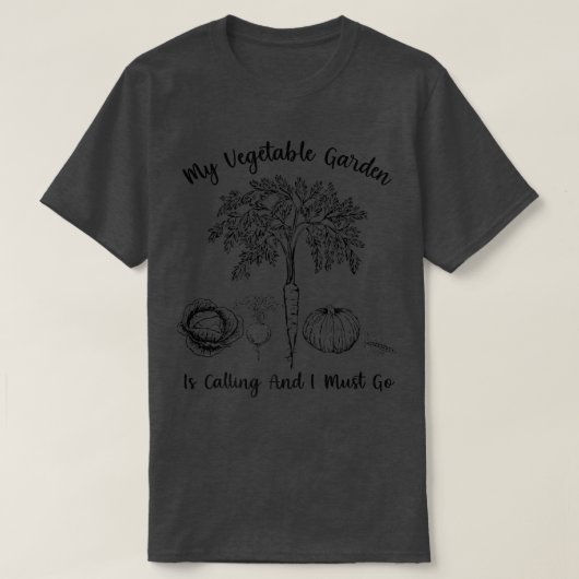 Mein Gemüsegarten nennt "Funny Vegetarian Gent" T-Shirt (Design vorne)