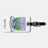Mein Gepäck Personalisiert Fermanagh Landkreis ID Gepäckanhänger (Vorderseite horizontal)