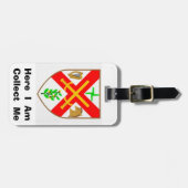 Mein Gepäck Personalisiert Kildare Landkreis ID Ta Gepäckanhänger (Vorderseite horizontal)