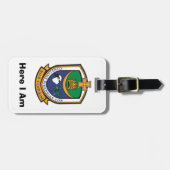 Mein Gepäck Personalisiert Roscommon Landkreis ID Gepäckanhänger (Vorderseite horizontal)