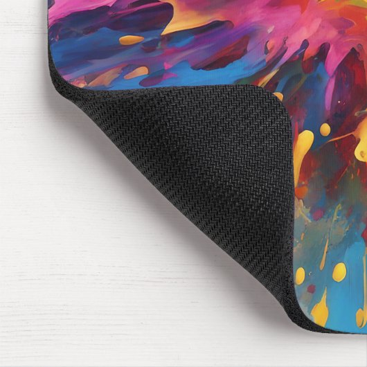 Mein geplattertes Farbmousepad Mousepad (Ecke)