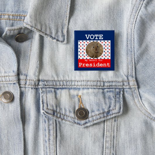 Mein Gerbil für das Präsident Square Button (Beispiel)