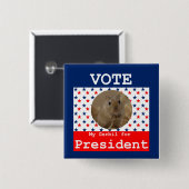 Mein Gerbil für das Präsident Square Button (Vorne & Hinten)