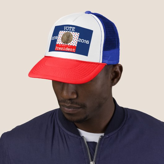 Mein Gerbil für Präsident Cap Truckerkappe (Beispiel)